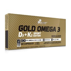 Olympus Gold Omega 3D3 K2 Sport Edition 60 Caps