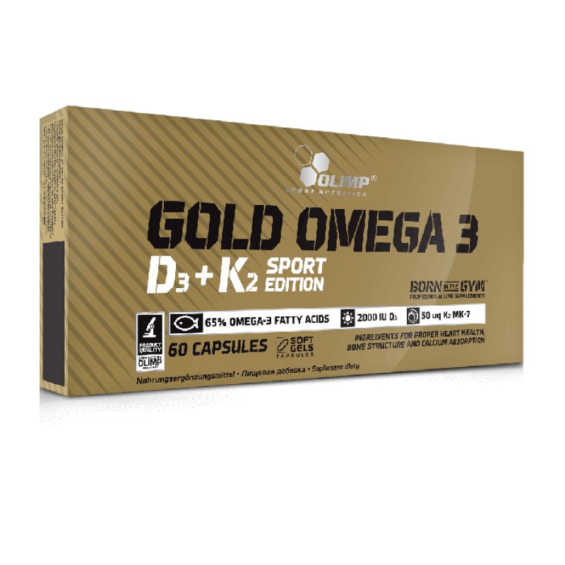 Olimp Nutrition Gold OMEGA 3 D3 K2