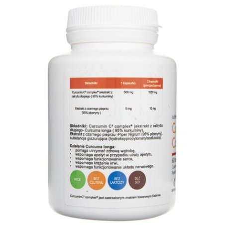 Aliness Curcumin C3 Complex Plus 500mg 60 Caps