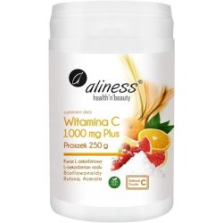 Vitamin C Plus 1000mg L-Ascorbic Acid Powder 250g Aliness