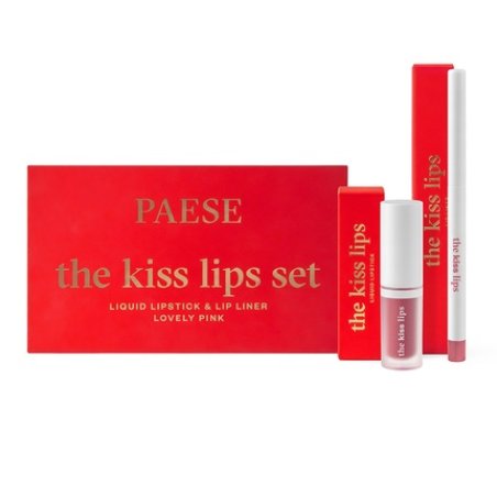Paeseset The Kiss Lips Lipstick 03 Lovely Pink - 34ml
