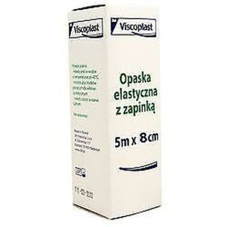 Viscoplast Elasto-Bandage with Fastener 5m x 8cm