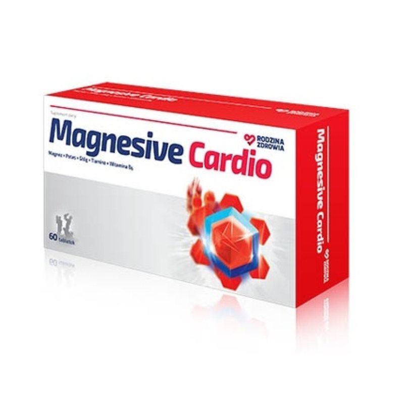 Family Health Magnesive Cardio 60 Tablets - Long-Term Validity