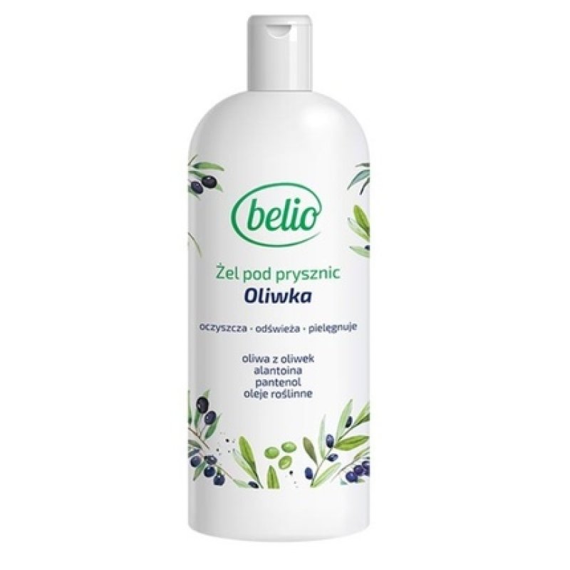 Belio Olive Shower Gel 500 Ml - Long Expiry Date