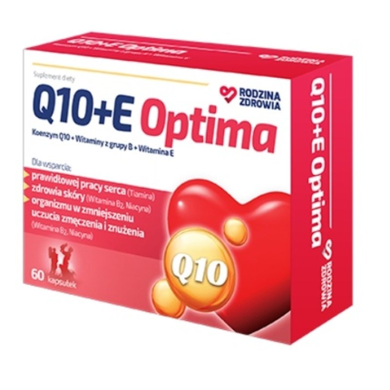 Family Health Q10 E Optima 60 Capsules - Long-Term Validity