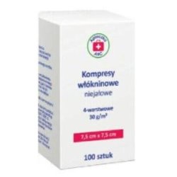 Pharmacy ABC Nonwoven Compresses 7.5x7.5cm