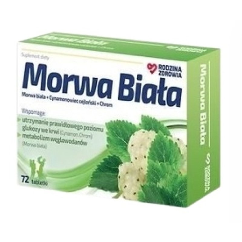 Health Family White Mulberry Tablets - 72 Tablets With Long Expiry Date