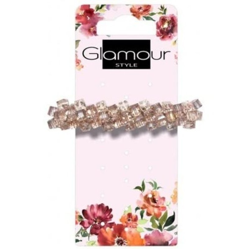 Automatic Hair Clip with Crystals Inter Vion