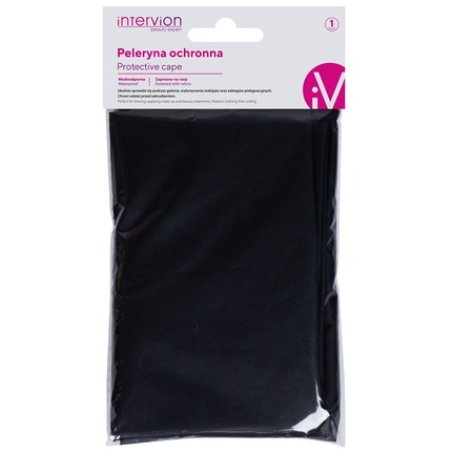 Inter-Vion Protective Cape Black For Hair Care