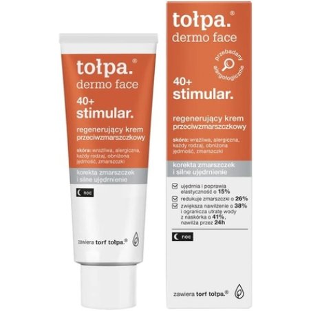 Tolpa Dermo Face 40 Stimular Regenerating Anti-Wrinkle Cream Night 40ml