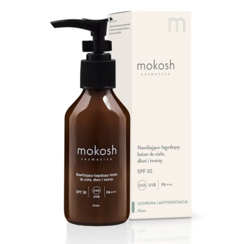 Mokosh Moisturizing & Soothing Body, Hand, And Face Balm 100 Ml With Spf 30 Uva Uvb Pa
