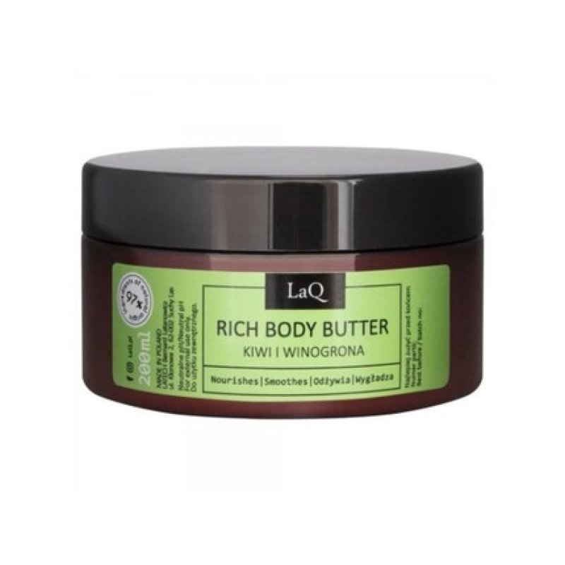 LaQ Bunny Nourishing and Smoothing Body Butter Kiwi and Grape 200ml