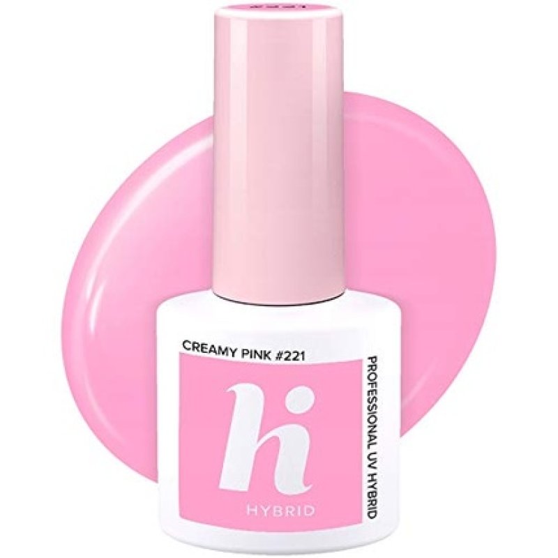 HI HYBRID 221 Nail Polish Creamy Pink 5ml