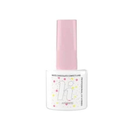 Hi Hybrid Donuts Hybrid Nail Polish 145 White Chocolate Confetti 5ml