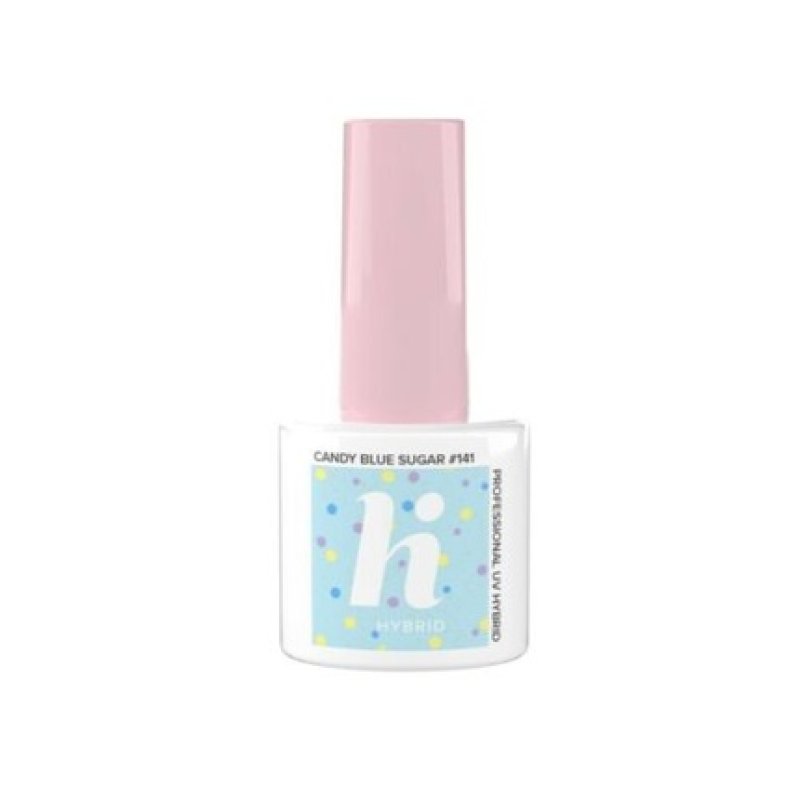 Hi Hybrid Donuts Hybrid Nail Polish 141 Candy Blue Sugar 5ml