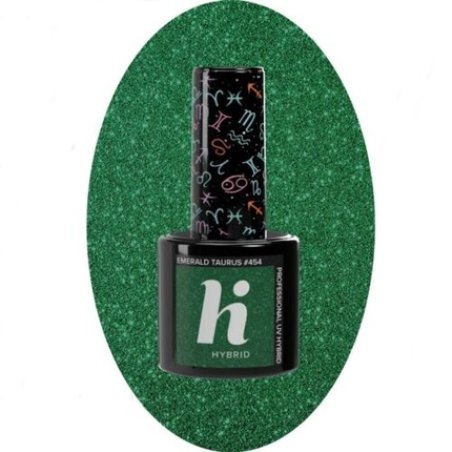 Hi Hybrid Zodiac Hybrid Nail Polish No. 454 Emerald Taurus 5ml