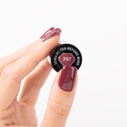 Semilac UV Nail Polish Hybrid 397 Tea before Wine 7ml Day & Night Collection