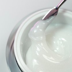 Semilac Builder Thixo Gel Sparkle White 15g with Shimmer