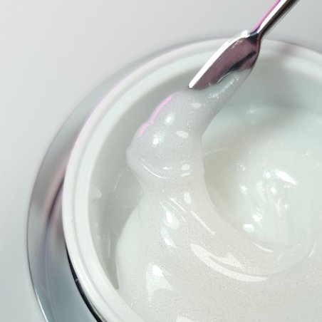 Semilac Builder Thixo Gel Sparkle White 15g with Shimmer
