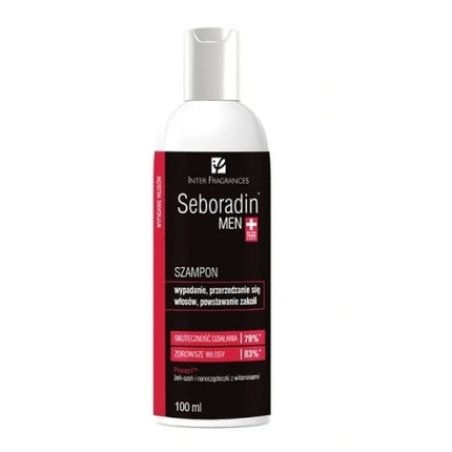 Seboradin Men's Revitalizing Hair Strength Shampoo - 100 Ml - Scalp Nourishment And Fortification