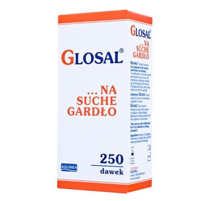 Glosal Throat Spray Increases Moisture Protects Throat and Vocal Cords