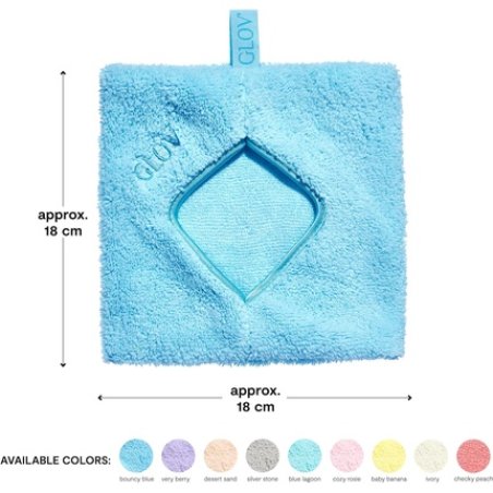 Comfort Color Edition Makeup Removal Glove by GLOV Bouncy Blue