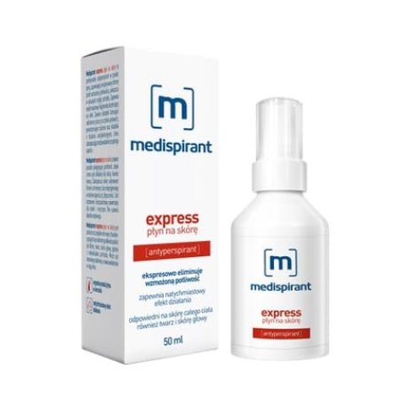 MEDISPIRANT Express 50ml 1.7oz Professional No-More-Sweat Antiperspirant Spray