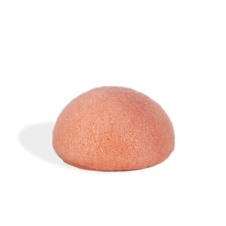 Konjac Sponge Natural Face Washing Sponge with Pink Clay Moha