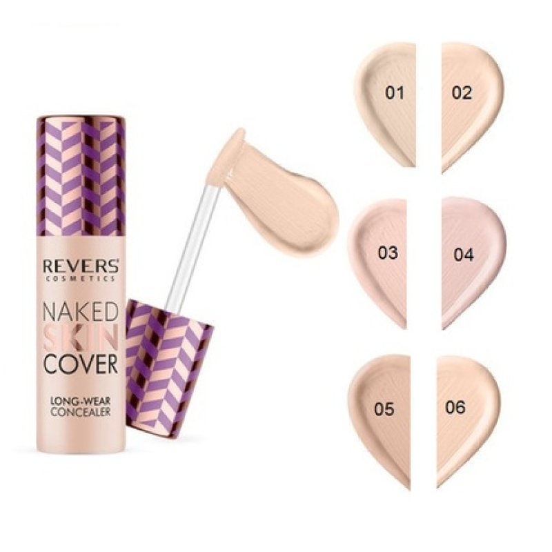 Revers Cosmetics Naked Skin Cover Long Wear Liquid Concealer