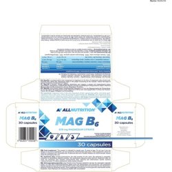 ALLNUTRITION MAG B6 Supplement 1kg