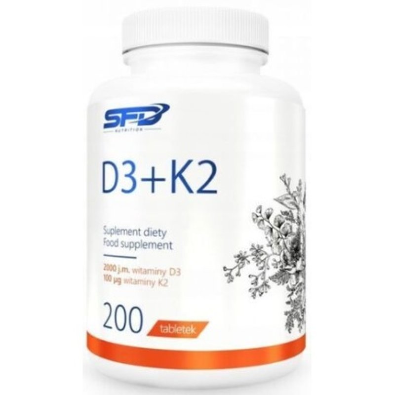 SFD D3 K2 200 Tablets