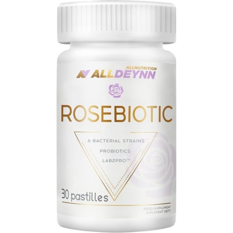 Alldeynn Rosebiotic Multi-Strain Probiotic Food Supplement 3 Billion CFU