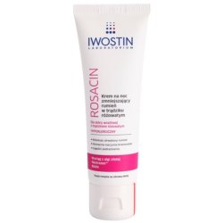 Rosacin Soothing Night Cream - Iwostin - for sensitive skin with rosacea issues - 40ml