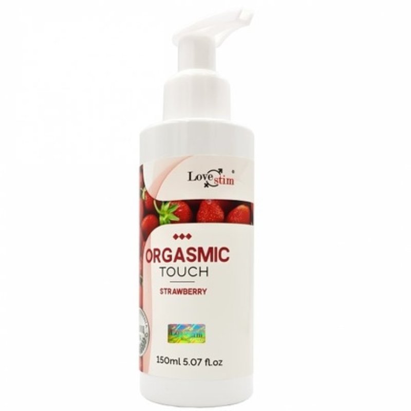 Love Stim Orgasmic Touch Strawberry Aromatic Intimate Oil 150ml