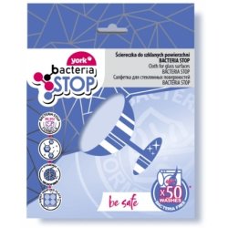 York Cloth For Glass Surfaces 30 X 40 Cm Bacteria Stop