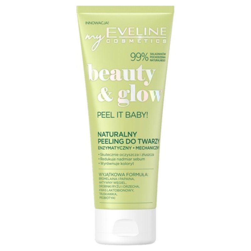 Eveline Cosmetics Beauty & Glow Natural Facial Scrub 75ml