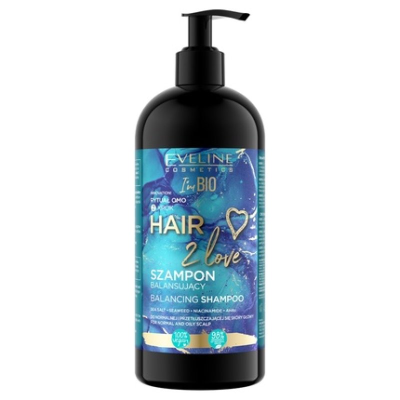 Eveline Hair 2 Love Balancing Shampoo For Normal And Oily Hair 400ml