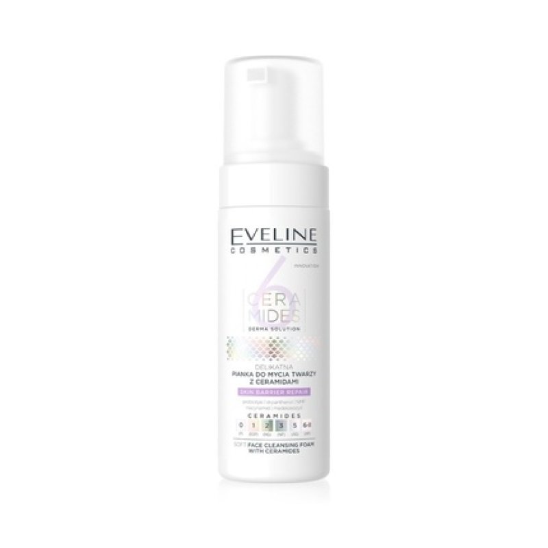 Eveline 6 Ceramides Cleansing Foam - Gentle And Effective Cleanser