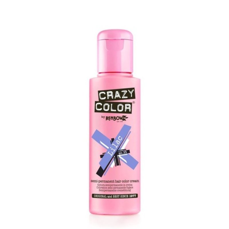 Renbow Crazy Color 4x100ml.55 Lilac Hair Colour