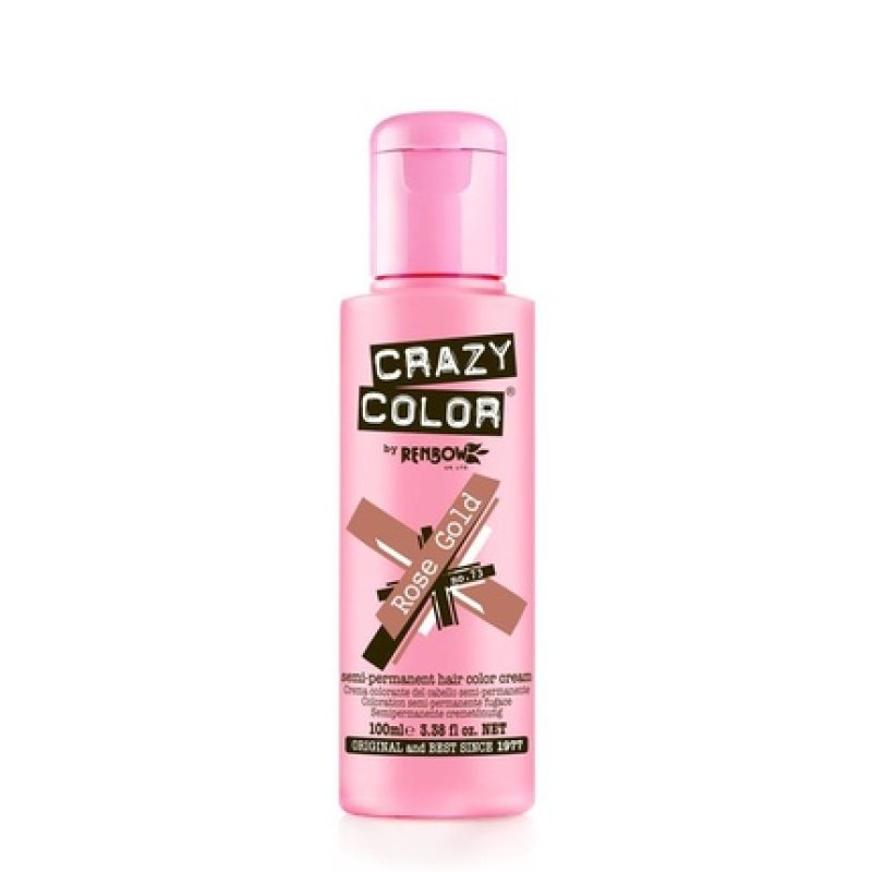 Renbow Crazy Color 4x100ml Rose Gold Hair Colour