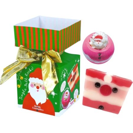 Bomb Cosmetics Jingle Bell Rock Mini Cracker Gift with Pure Essential Oils