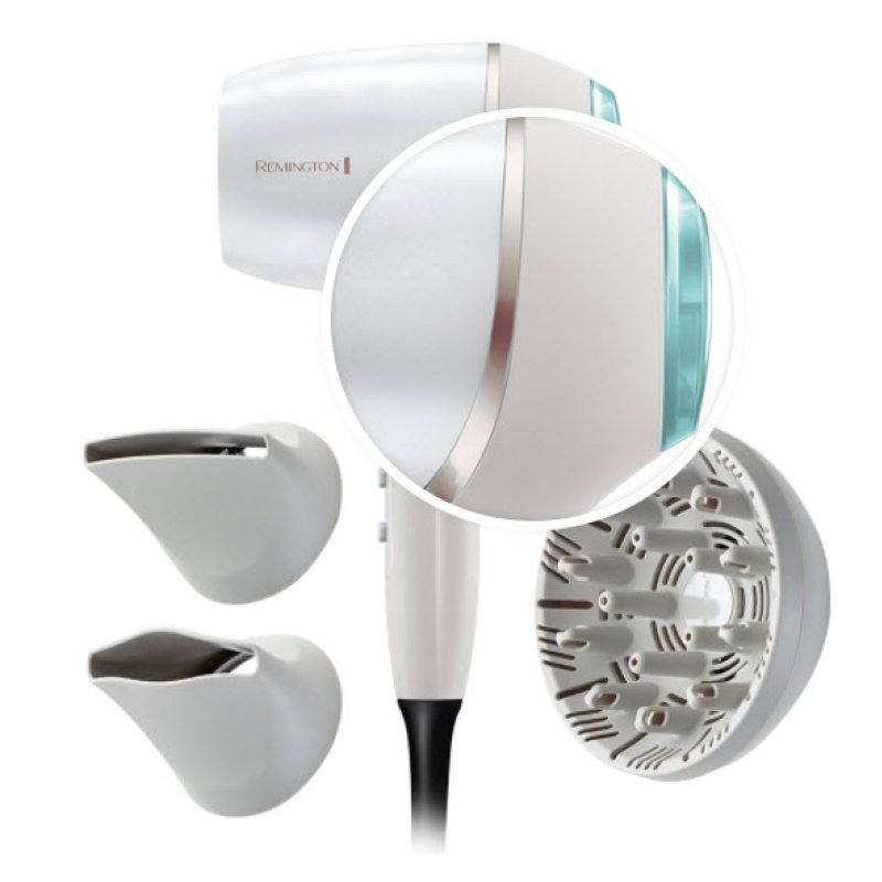 Remington EC9001 hair dryer Blue, Metallic, White