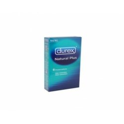 Durex Natural Plus Condoms - 6 Pack
