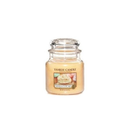 Yankee Candle Vanilla Cupcake bougie en cire Rond Vanille Pêche 1 pièce(s)