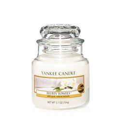 Yankee Candle Fluffy Towels wax candle Round Apple, Lavender, Lemon, Lily White 1 pc(s)