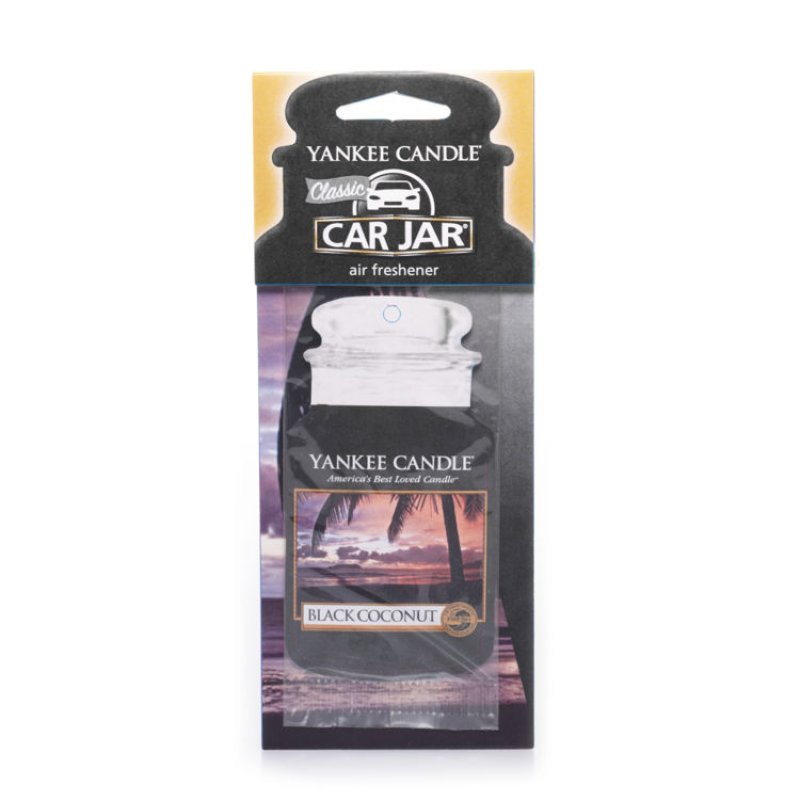 Yankee Candle Black Coconut Car Jar Air Freshener