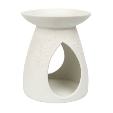 Yankee Candle Pastel Hues - Vine candle holder Ceramic White