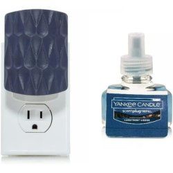 Yankee Candle Navy Organic Pattern Scentplug Diffuser Base With A Lakefront