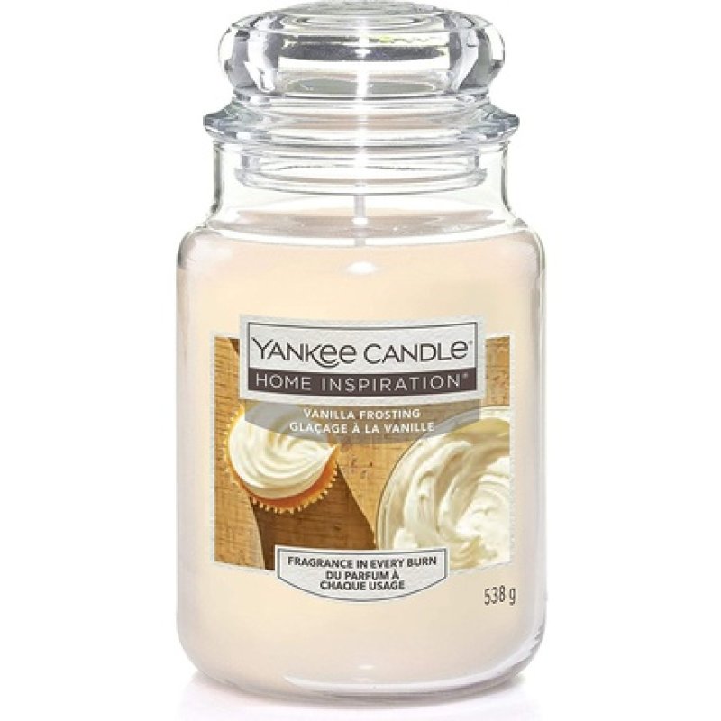 Yankee Candle Home Inspirations Large Jar - Vanilla Frosting