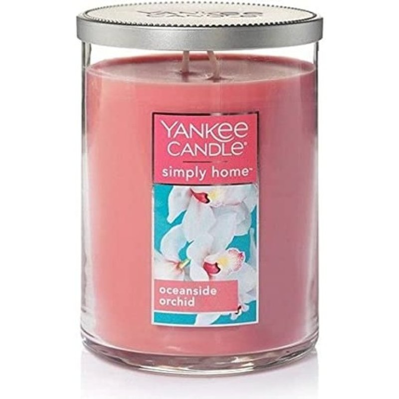 Yankee Candle Simply Home Oceanside Orchid Large Tumbler Candle